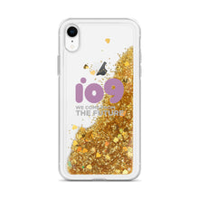 Load image into Gallery viewer, &quot;io9 Wlecome From The Future&quot; Liquid Glitter Phone Case
