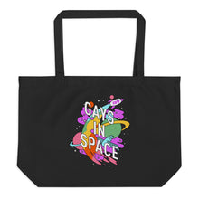 Load image into Gallery viewer, Gays In Space Large Tote Bag
