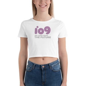 "io9 Welcome From The Future" Crop Tee