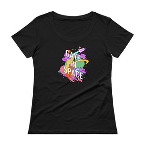 Gays In Space Scoopneck T-Shirt