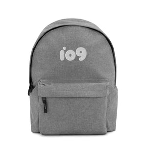 io9 Logo Embroidered Backpack