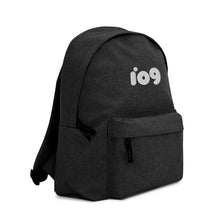 Load image into Gallery viewer, io9 Logo Embroidered Backpack
