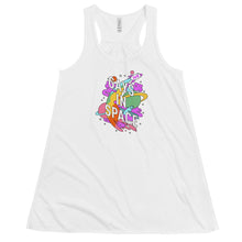Load image into Gallery viewer, Gays In Space Flowy Racerback Tank
