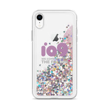 Load image into Gallery viewer, &quot;io9 Wlecome From The Future&quot; Liquid Glitter Phone Case
