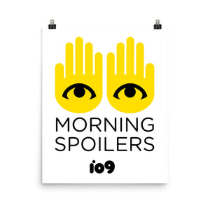 "Morning Spoilers" Poster