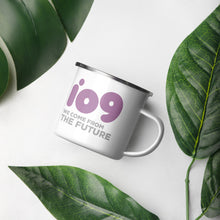 Load image into Gallery viewer, io9 &quot;We Come From The Future&quot; Enamel Mug
